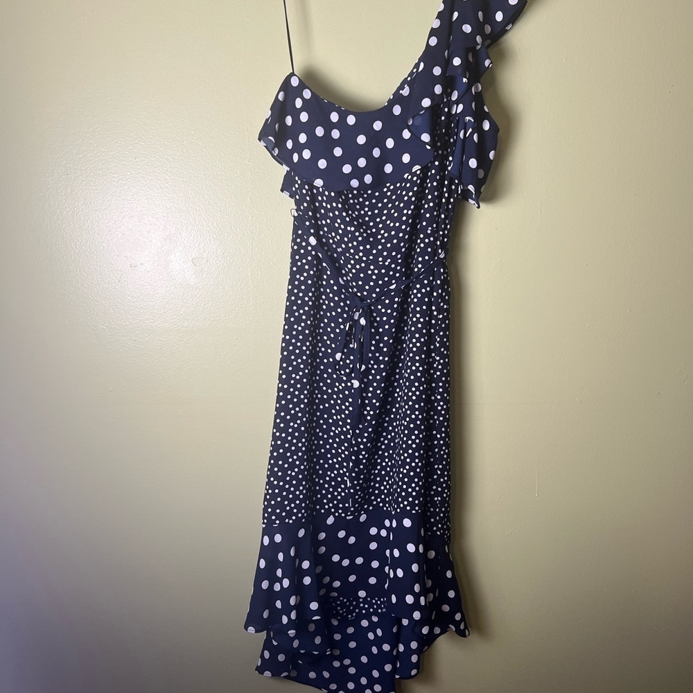 a.n.d e a w yPolka Dot One-Shoulder Dress - Picture 5 of 8